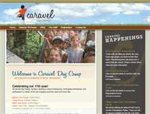 Tablet Screenshot of caraveldaycamp.com